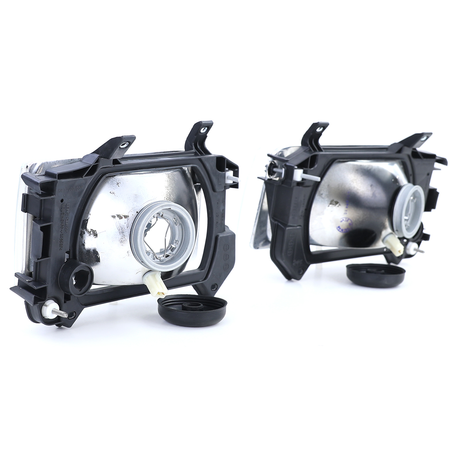 Koplampen H4 paar links rechts geschikt voor VW T4 Bus Transporter 90-03