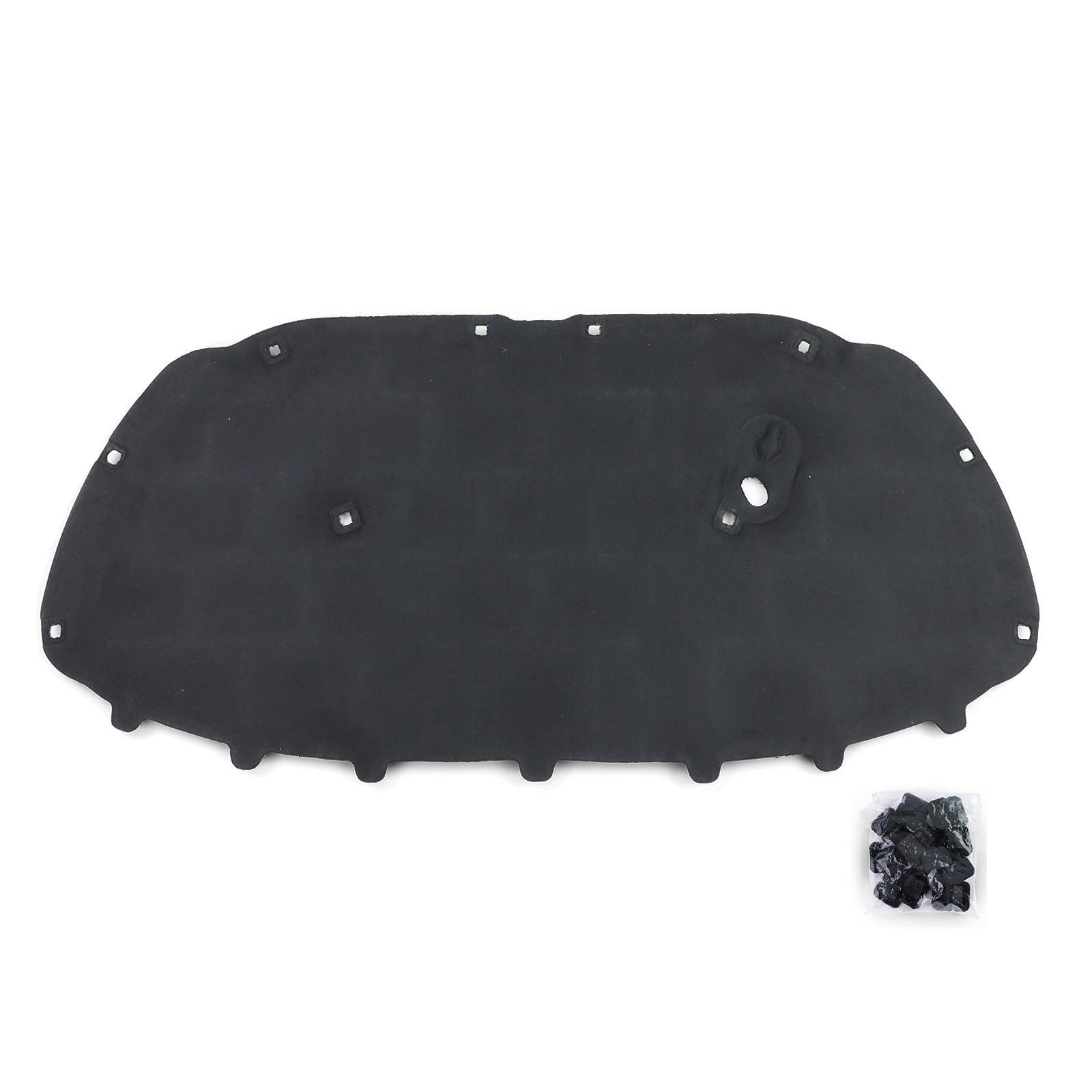 Isolatiemat motorkap met clips voor VW Polo 6R 09-14