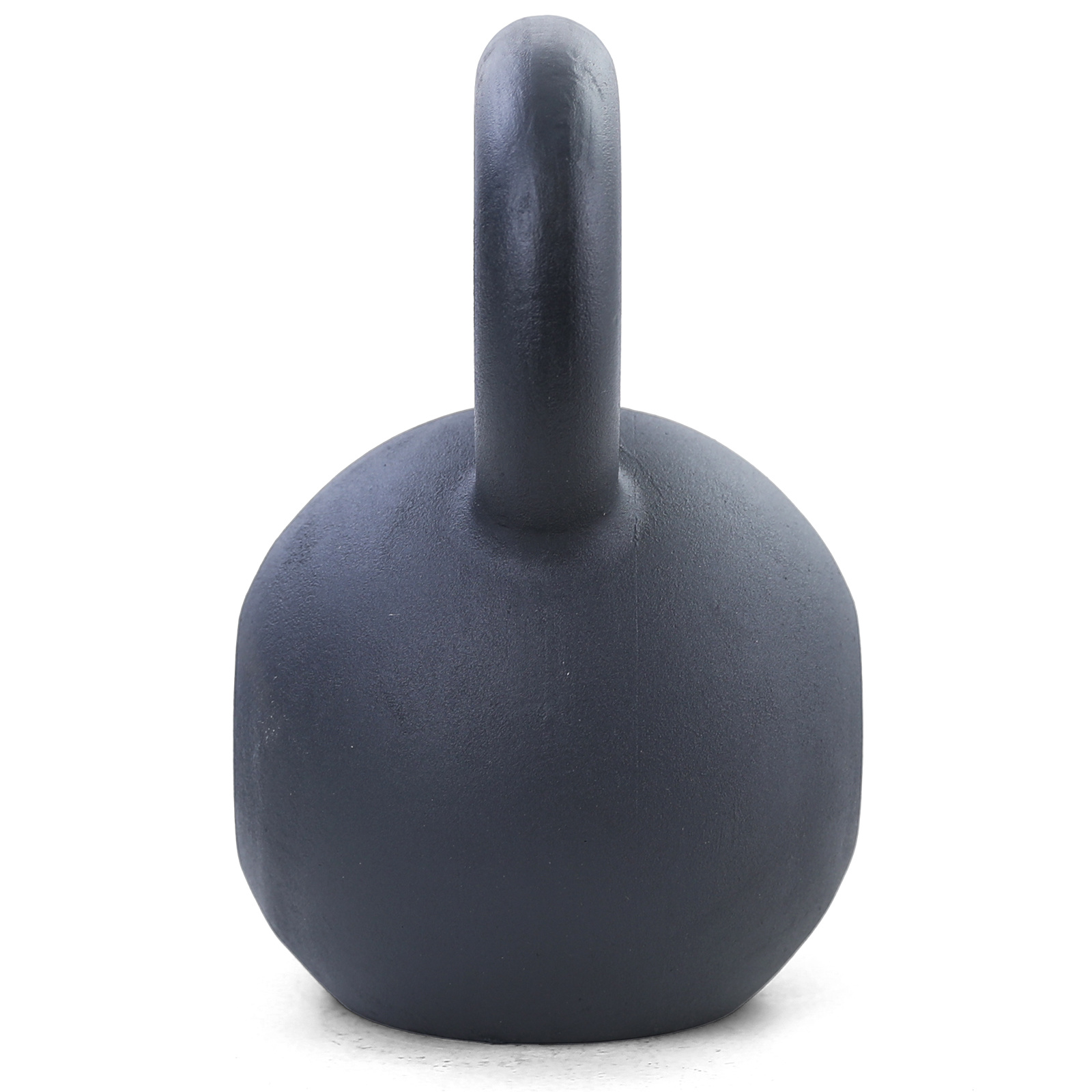 28 kg premium gietijzeren kettlebell swing dumbbell zwart
