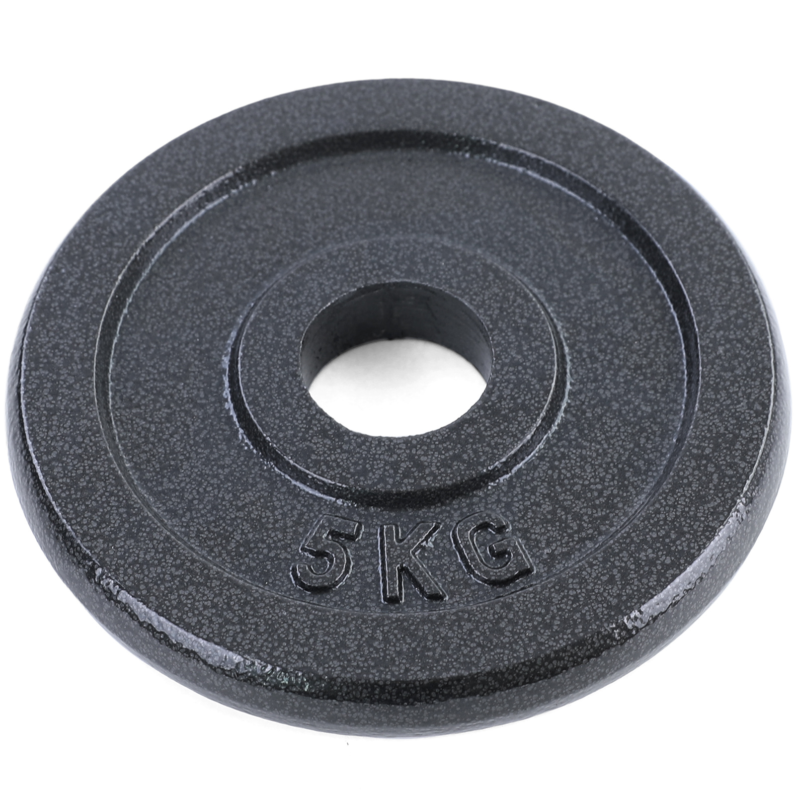 20kg 4x5kg Olympische Halterschijven Gietijzer Zwart 50mm