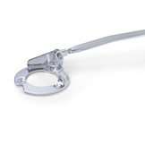 Aluminium veerpootbrug voorzijde 3-delig verstelbaar voor Mercedes SLK R171 04-11