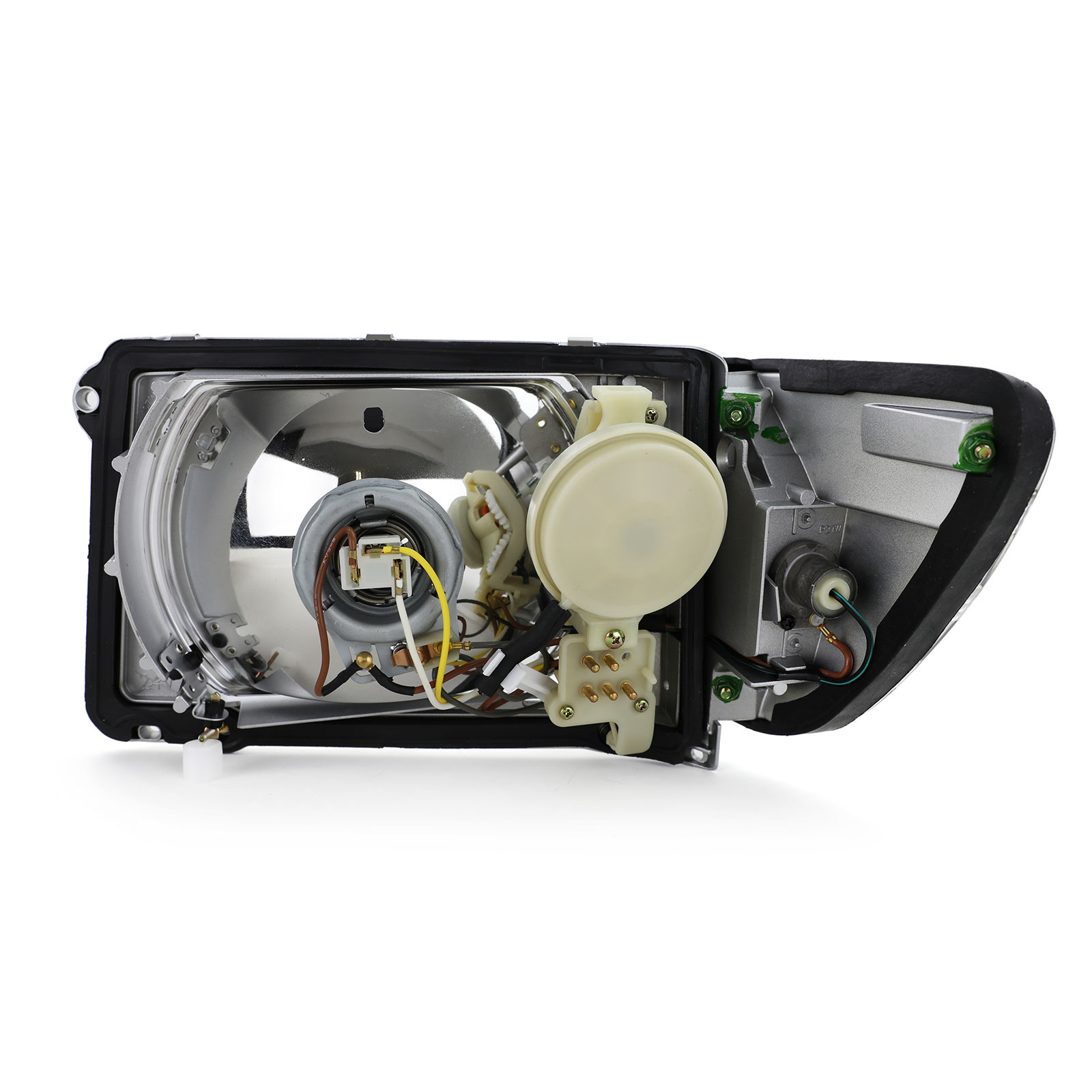 Koplampen met LWR paar met knipperlichten wit voor Mercedes SL R107 SLC C107