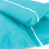 Kussen voor hangstoelmand incl. rugdeel 2-delige set style turquoise