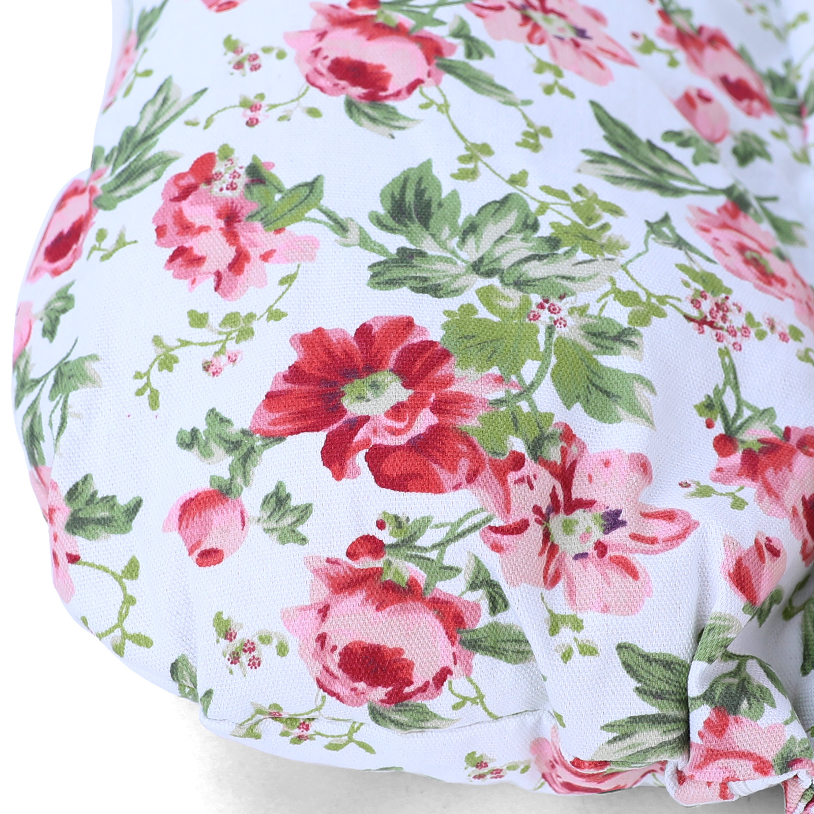 Kussen voor hangstoelmand incl. rugdeel 2-delige set bloemmotief