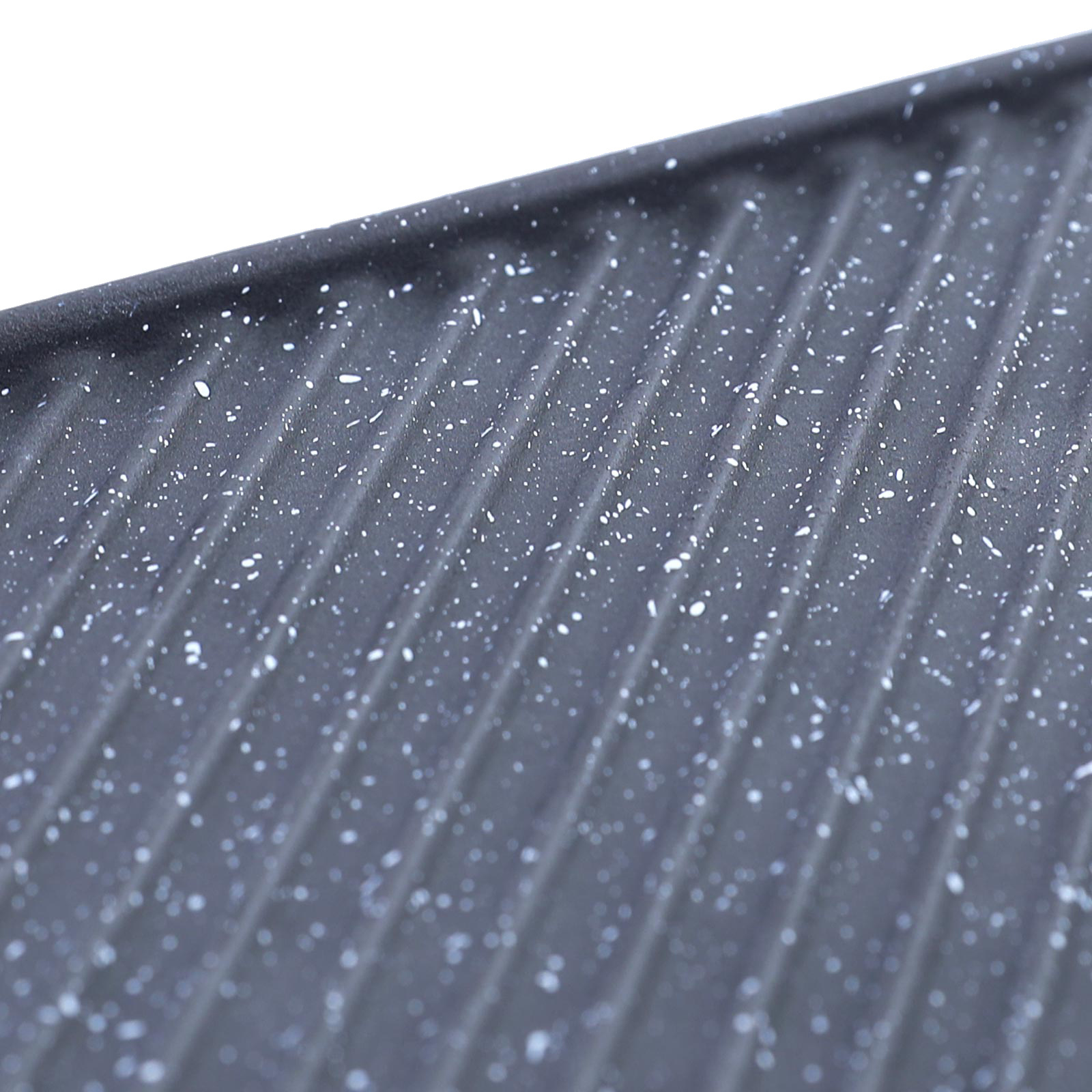 BBQ grill omkeerbare plaat gietijzer antiaanbaklaag universeel 30x20cm