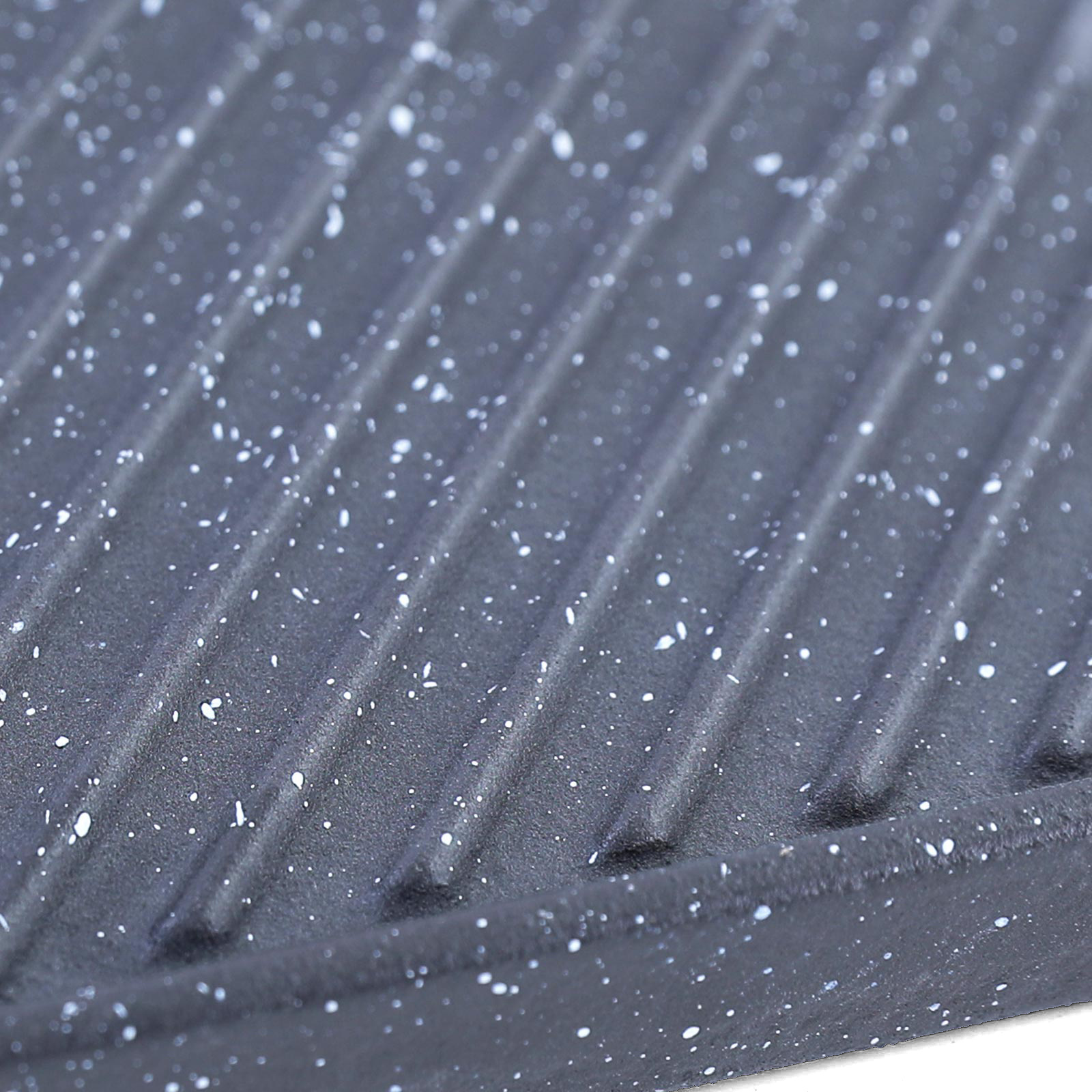 BBQ grill omkeerbare plaat gietijzer antiaanbaklaag universeel 30x20cm