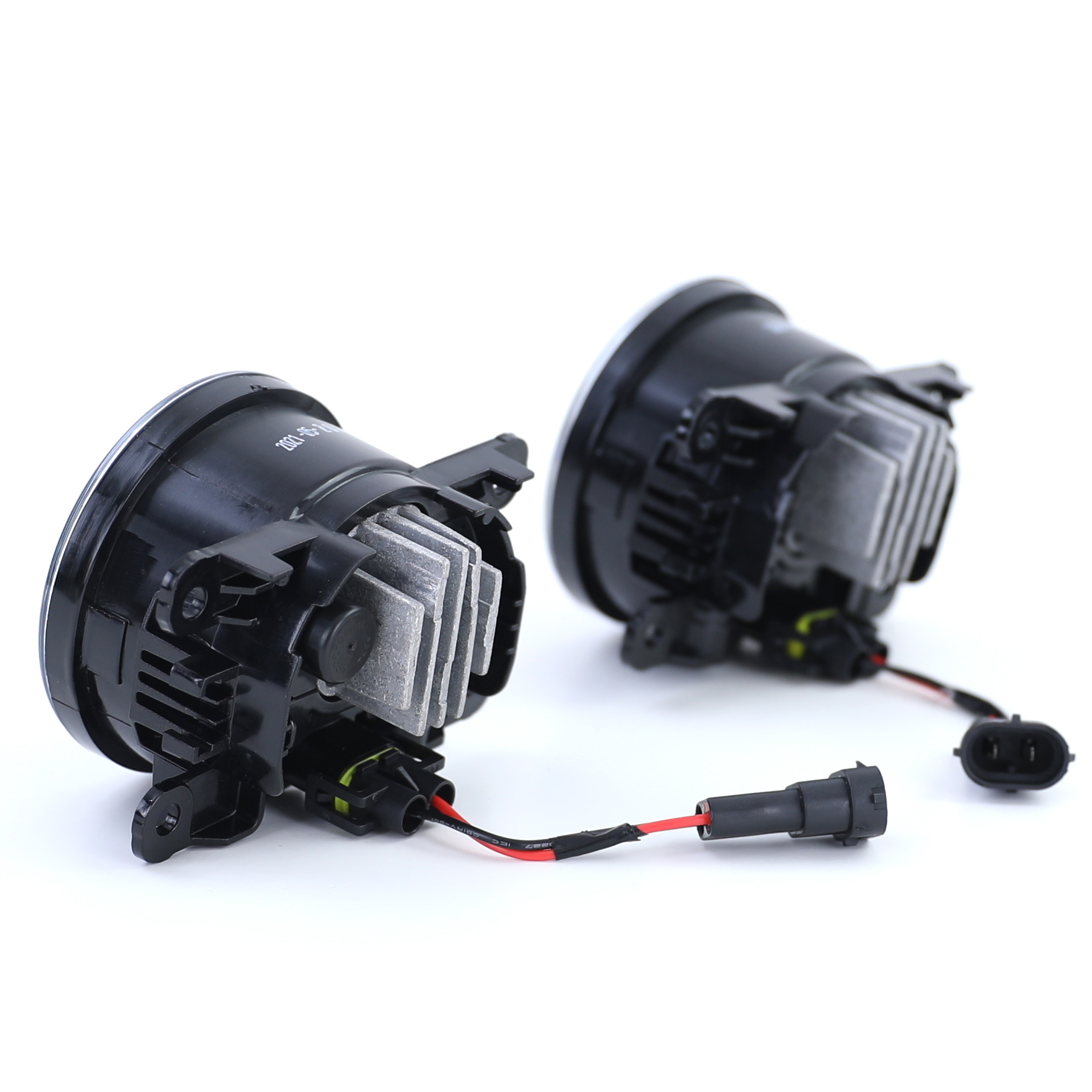 LED Mistlampen Zwart geschikt voor Mazda MPV 2 Nissan Navara Pixo Pathfinder Note