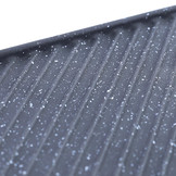 BBQ grill omkeerbare plaat gietijzer antiaanbaklaag universeel 40x25cm