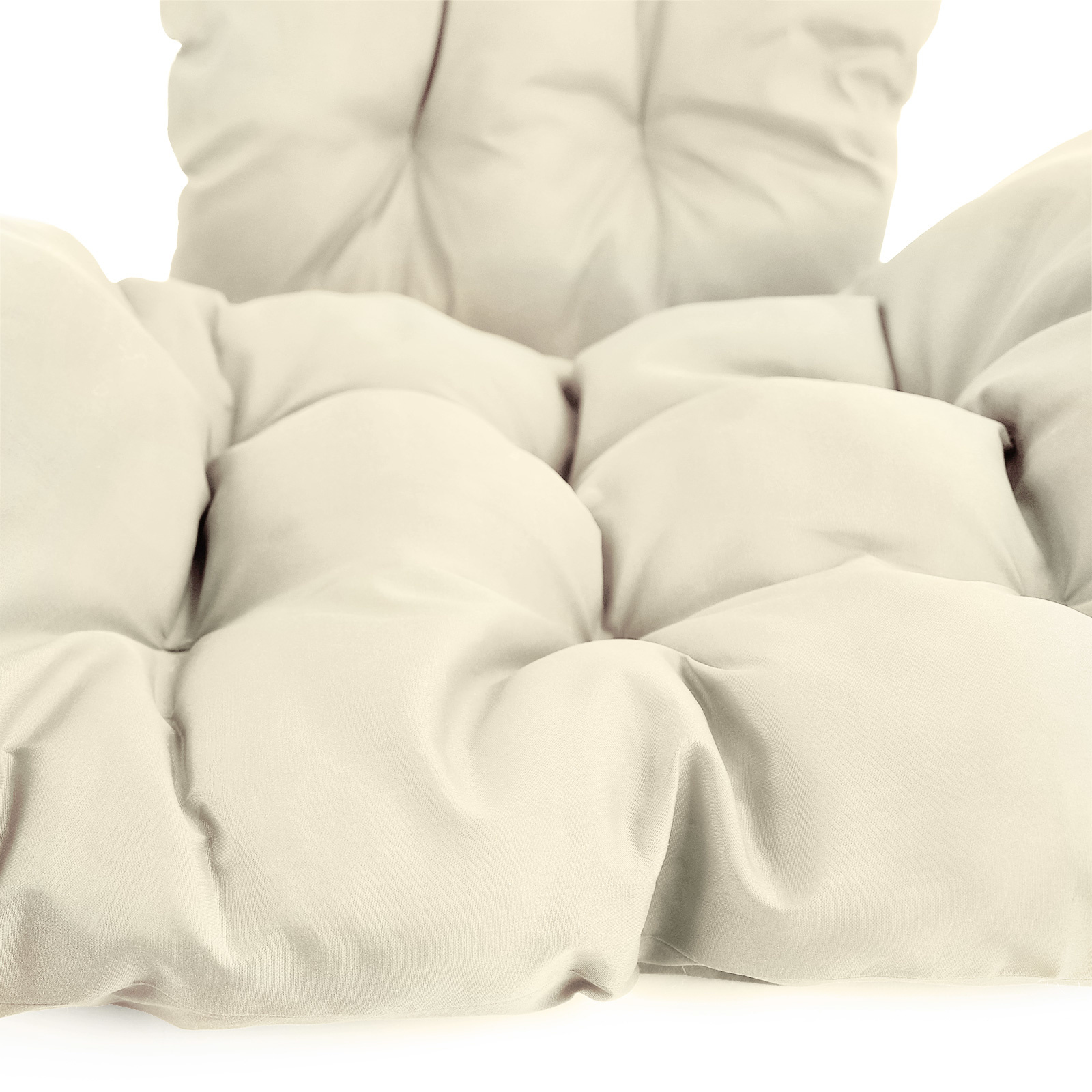 Kussen voor hangstoelmand incl. rugdeel 2-delige set Fun Beige