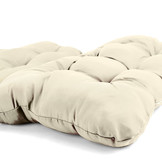 Kussen voor hangstoelmand incl. rugdeel 2-delige set Fun Beige