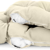 Kussen voor hangstoelmand incl. rugdeel 2-delige set Fun Beige