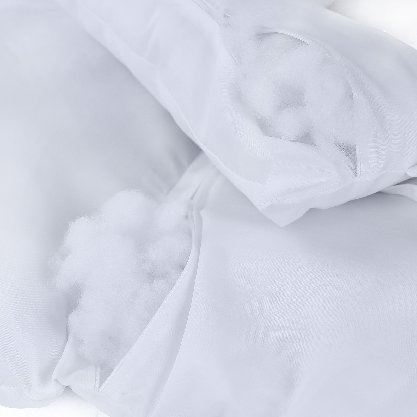 Kussen voor hangstoelmand incl. rugdeel 2-delige set stijl wit