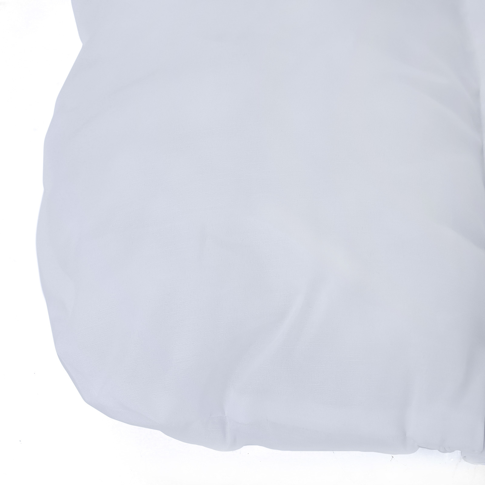 Kussen voor hangstoelmand incl. rugdeel 2-delige set stijl wit