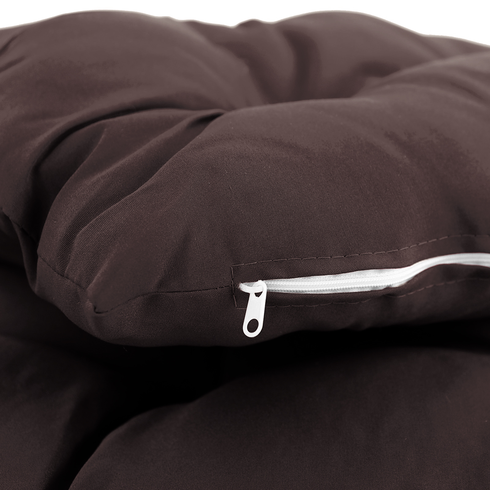 Kussen voor hangstoelmand incl. rugdeel 2-delige set Fun Dark Brown