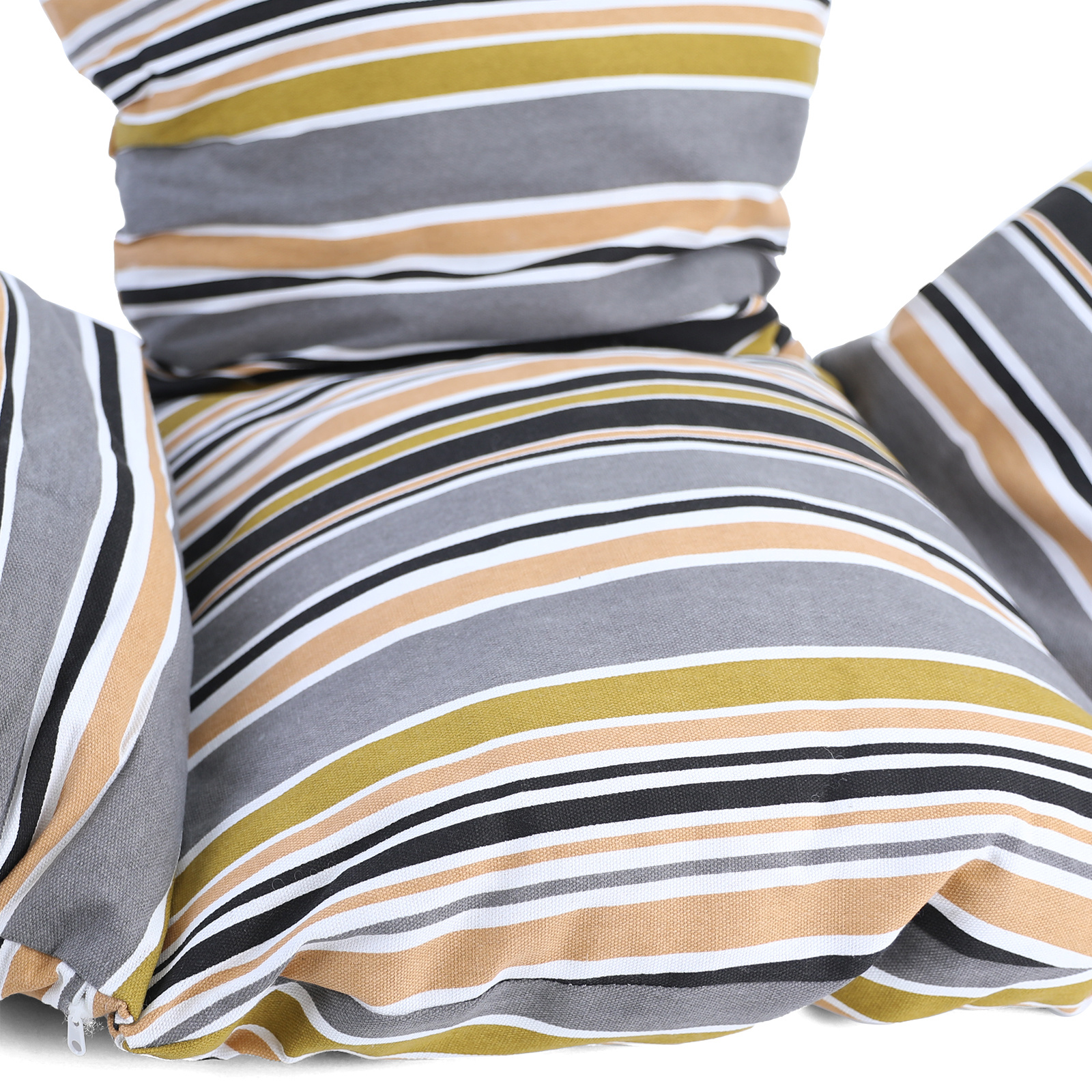 Kussen voor hangstoel incl. rugdeel 2-delige set Style Sunset gestreept