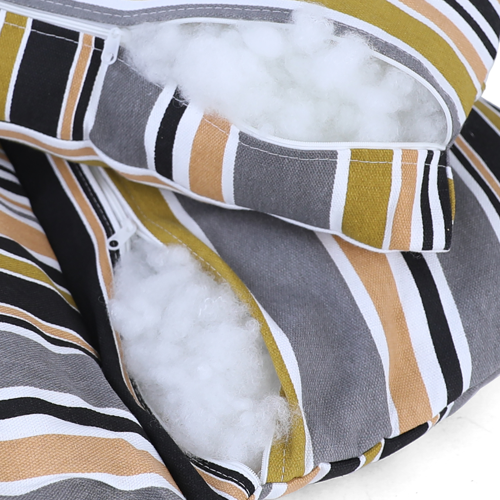 Kussen voor hangstoel incl. rugdeel 2-delige set Style Sunset gestreept