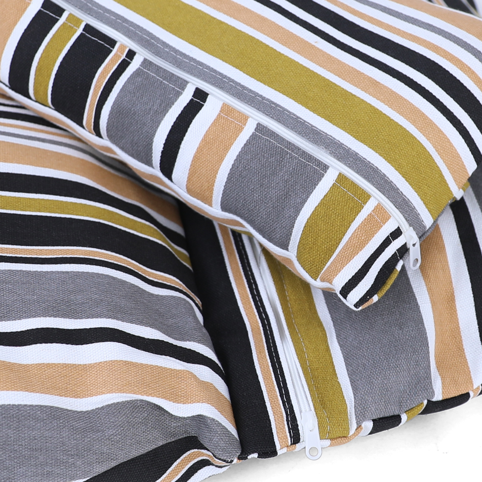 Kussen voor hangstoel incl. rugdeel 2-delige set Style Sunset gestreept