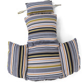 Kussen voor hangstoel incl. rugdeel 2-delige set Style Sunset gestreept
