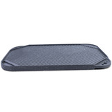 BBQ grill omkeerbare plaat gietijzer antiaanbaklaag universeel 45x30cm