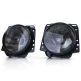 Koplamp H4 Black Smoke gegolfd geschikt voor VW Golf 2 83-91