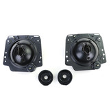 Koplamp H4 Black Smoke gegolfd voor VW Golf 2 83-91