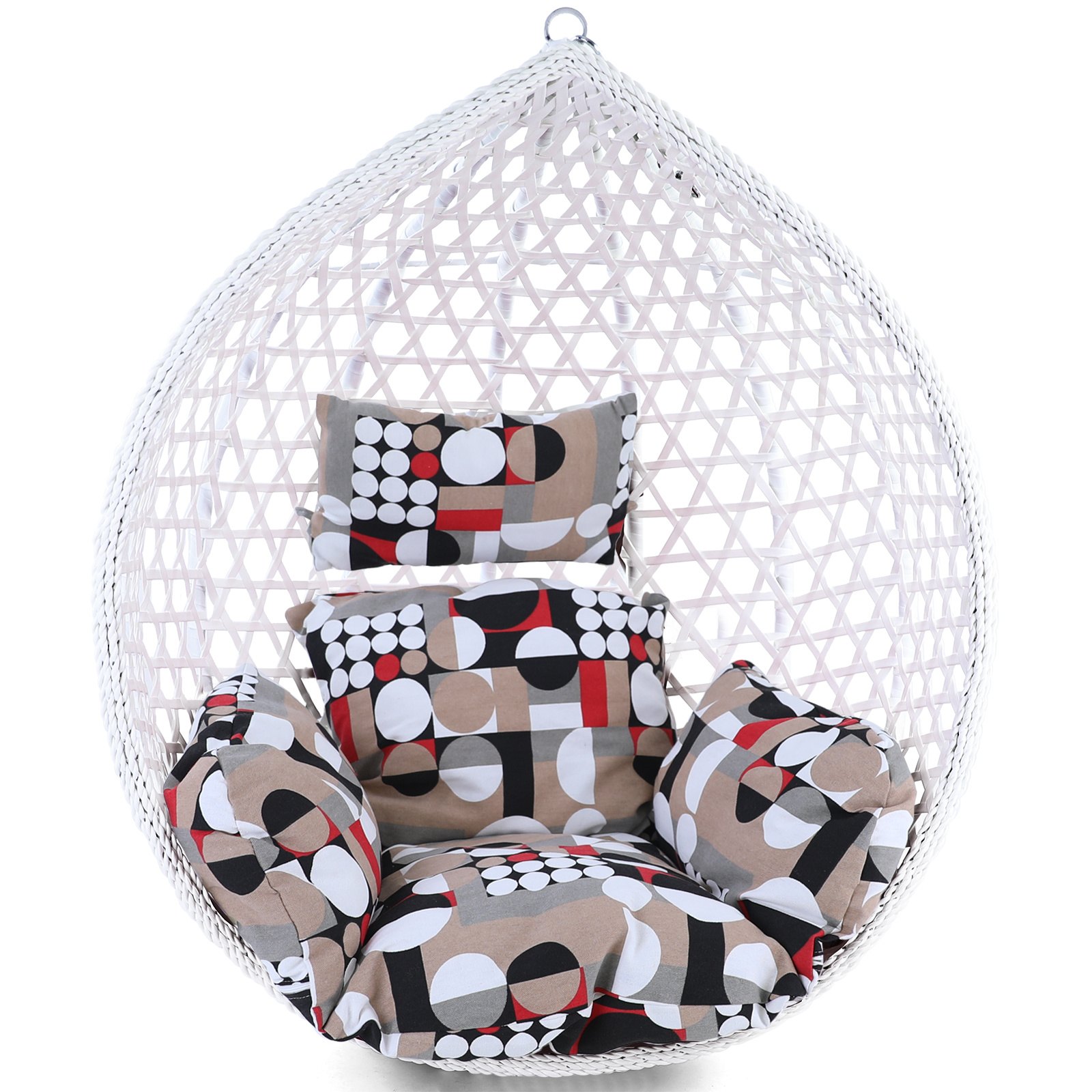 Kussen voor hangstoelmand incl. rugdeel 2-delige set style modern