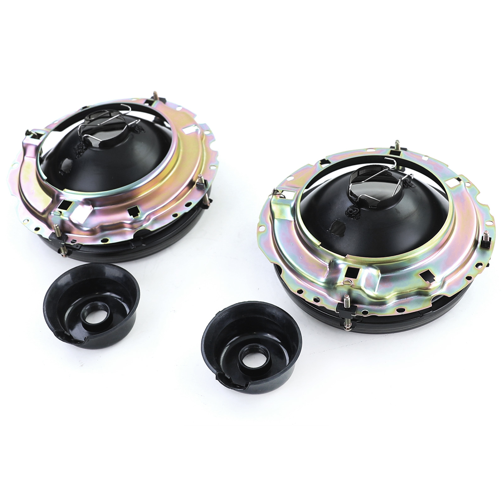 Koplamp zwarte rook met dradenkruis voor VW Caddy I 82-92 + Jetta I 79-84