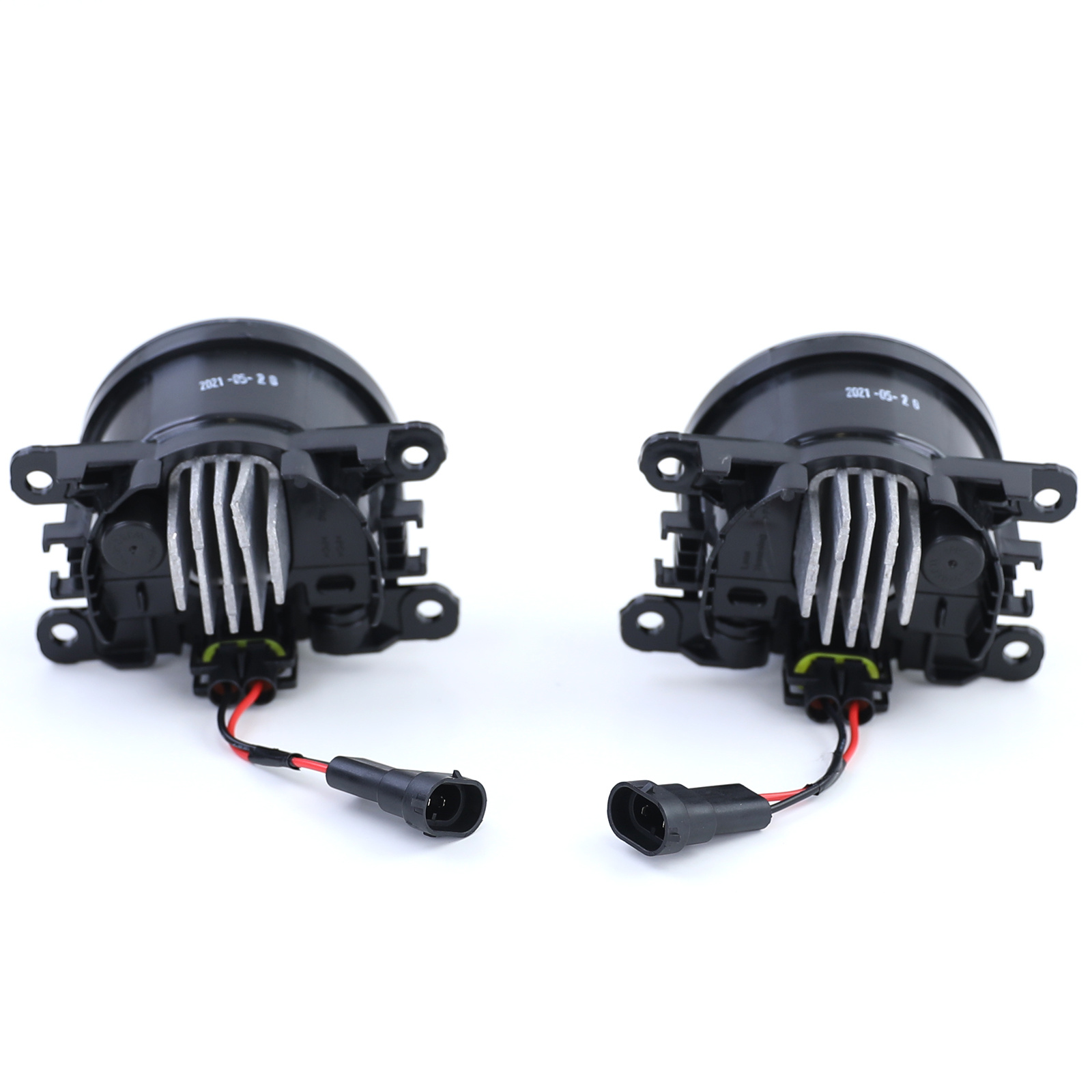 LED Mistlampen Zwart geschikt voor Renault Kangoo 2 Megane 2 3 Laguna 2 3 Scenic