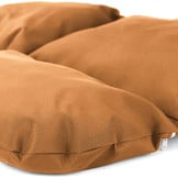 Kussen voor hangstoelmand incl. rugdeel 2-delige set stijl lichtbruin