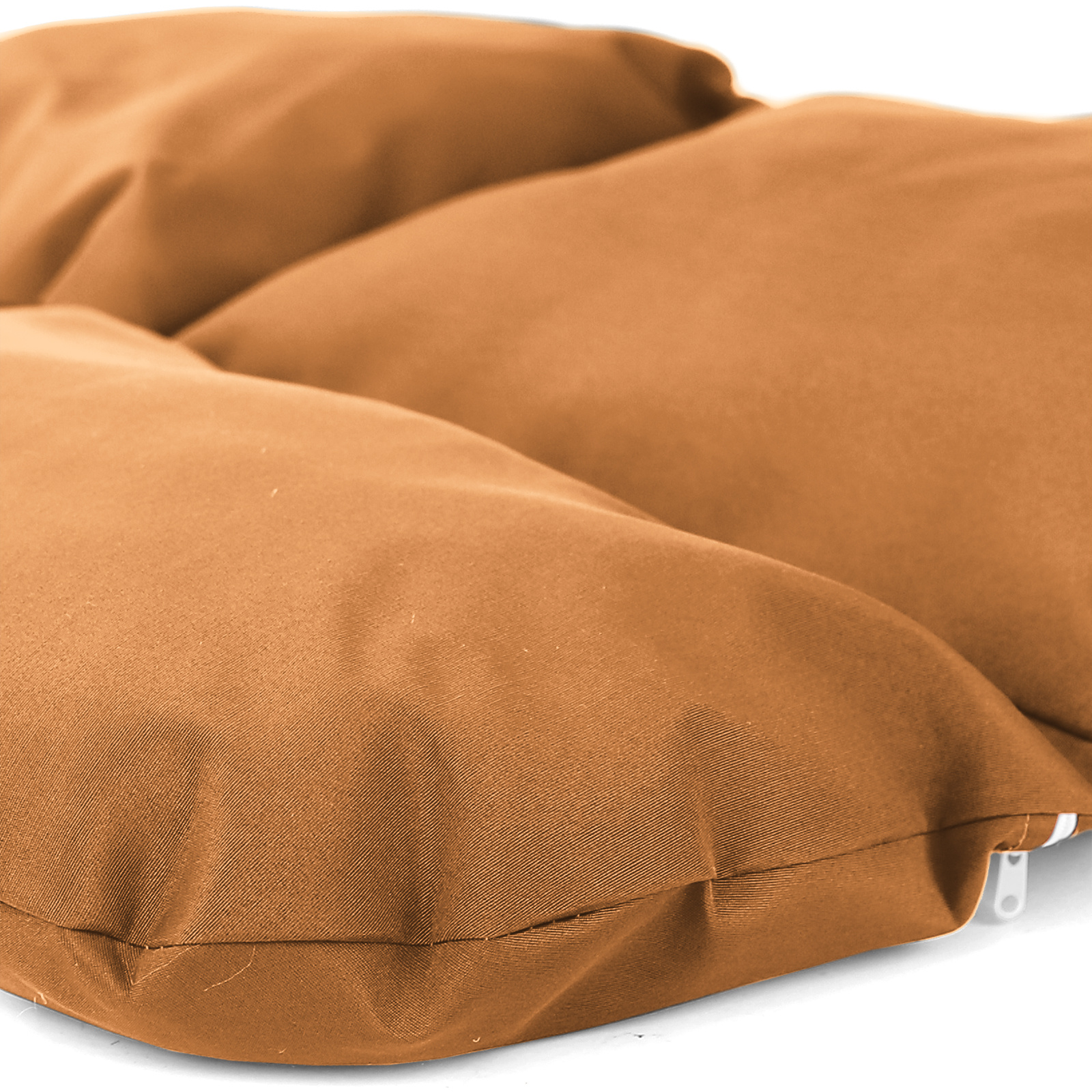 Kussen voor hangstoelmand incl. rugdeel 2-delige set stijl lichtbruin