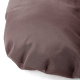 Kussen voor hangstoelmand incl. rugdeel 2-delige set stijl donkerbruin