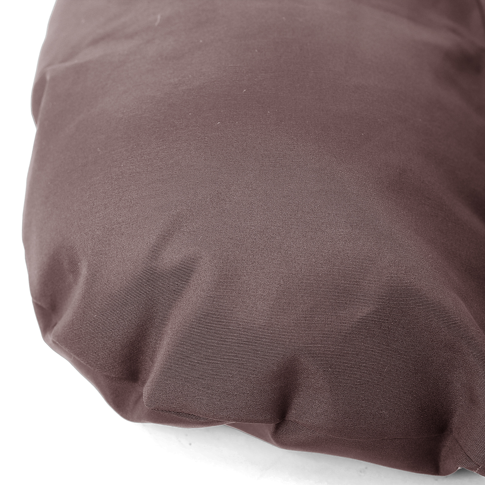 Kussen voor hangstoelmand incl. rugdeel 2-delige set stijl donkerbruin