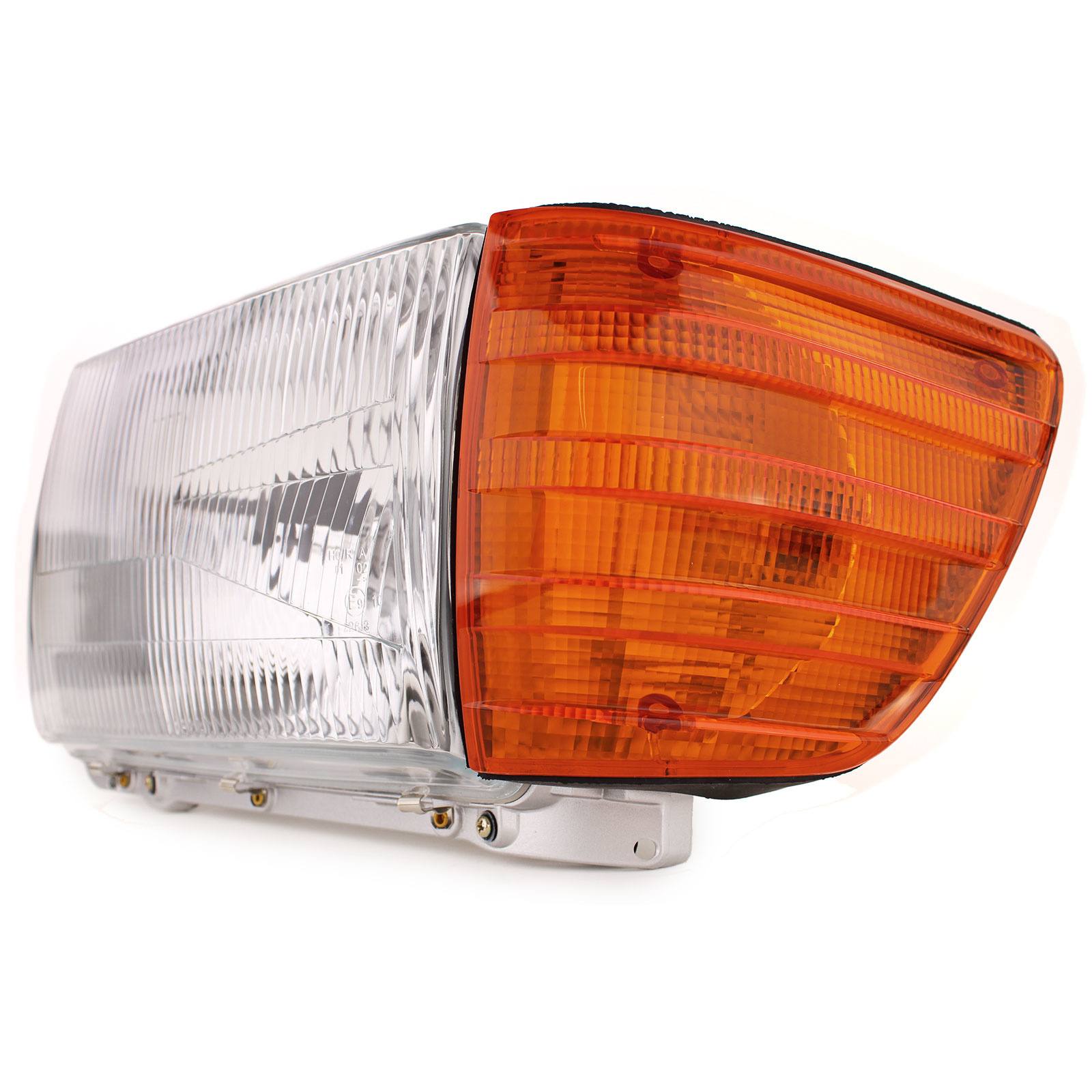 Koplamp zonder LWR 6 polig rechts + links voor Mercedes SL R107 SLC C107
