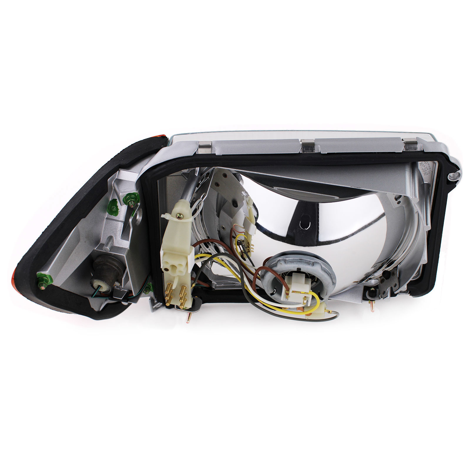 Koplamp zonder LWR 6 polig rechts + links voor Mercedes SL R107 SLC C107