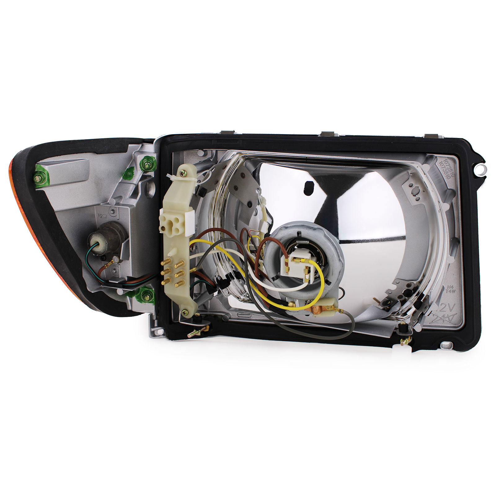 Koplamp zonder LWR 6 polig rechts + links voor Mercedes SL R107 SLC C107