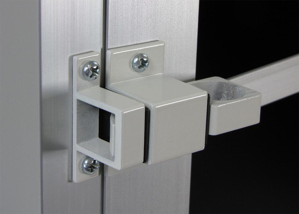 Aluminium hondentransportauto auto met deurbox Ellipse XL 91x65x69cm