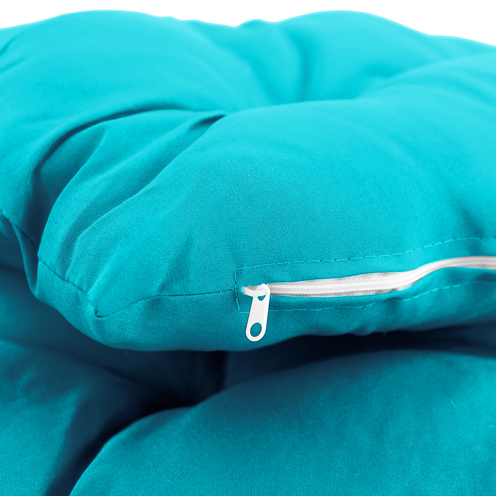 Kussen voor hangstoelmand incl. rugdeel 2-delige set Fun Turquoise