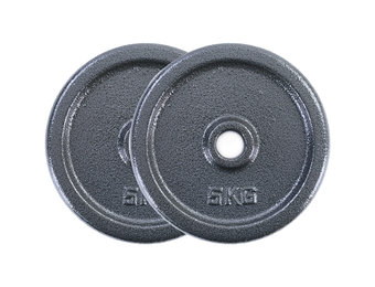 Halterschijven set gietijzer 20 kg - 2x 10 kg - 26 mm