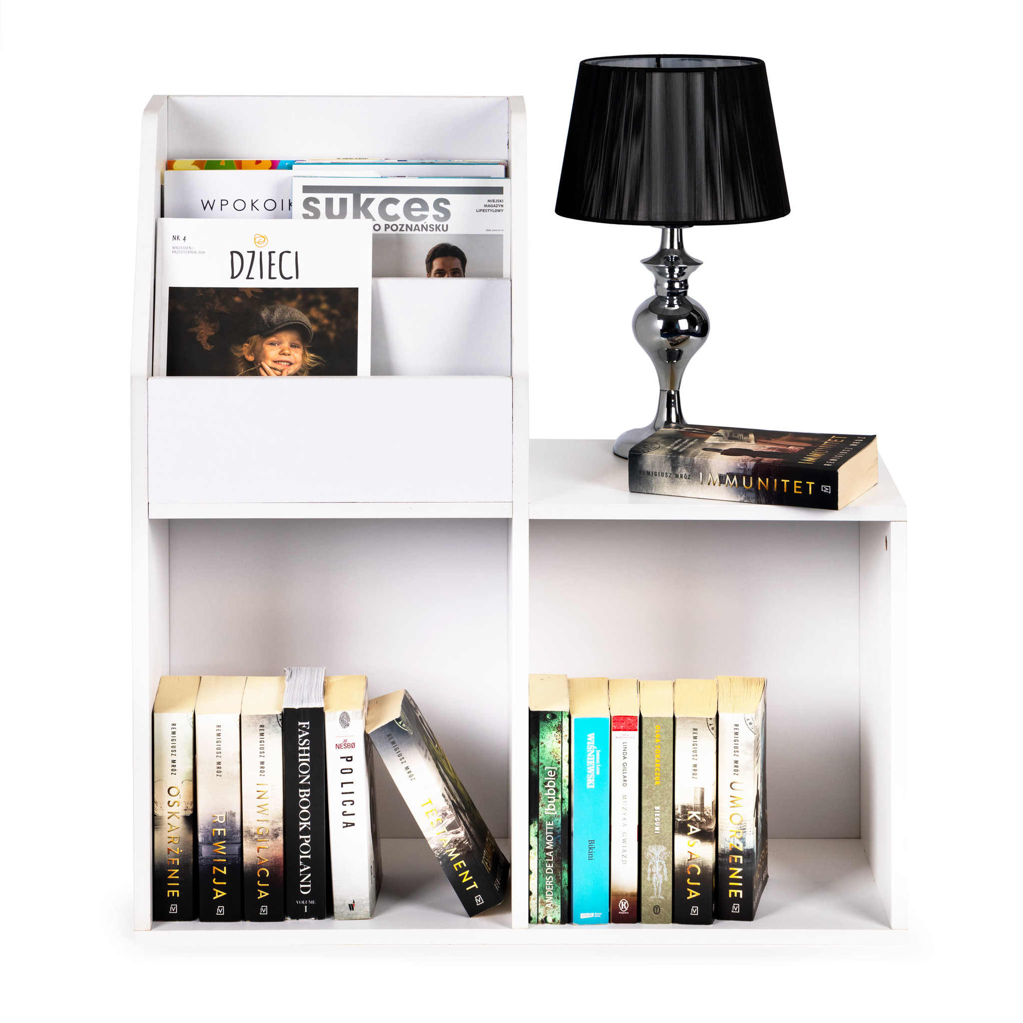 Lage boekenkast - open boekenkast - veelzijdige kast