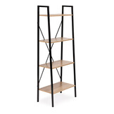 Schappenkast - open boekenkast - 118x60x28 cm - 4 planken