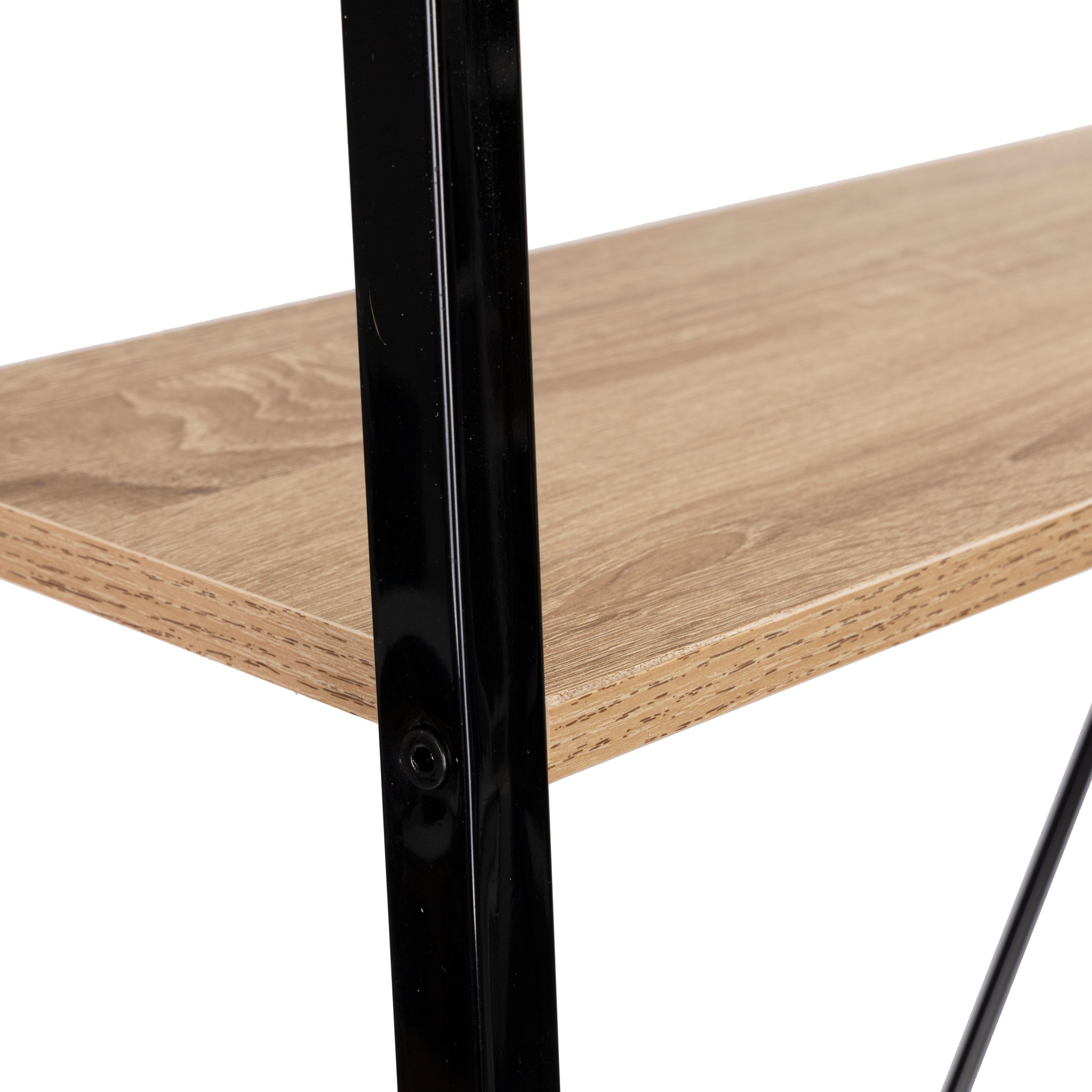 Schappenkast - open boekenkast - 118x60x28 cm - 4 planken