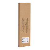 Schappenkast - open boekenkast - 118x60x28 cm - 4 planken