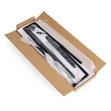 Schappenkast - open boekenkast - 118x60x28 cm - 4 planken