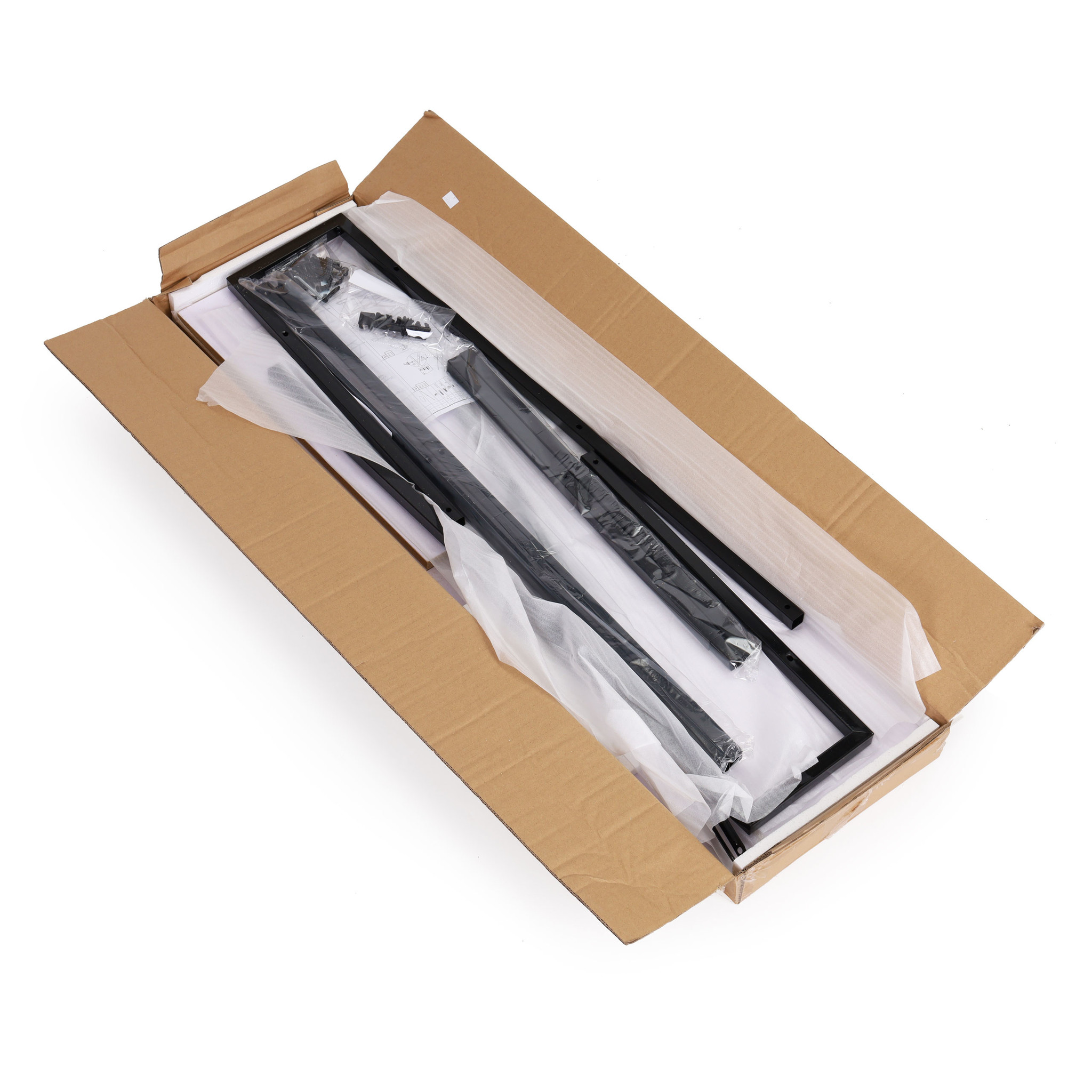 Schappenkast - open boekenkast - 118x60x28 cm - 4 planken