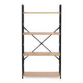 Schappenkast  - industriële kast - 118x60x28 cm - 4 planken