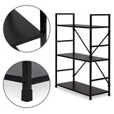 Schappenkast - industriële kast - 80x59,5x23,5 cm - 3 planken