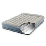 Intex luchtbed - met ingebouwde pomp - 203 x 152 x 30 cm
