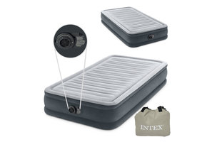 Intex luchtbed - met ingebouwde pomp - 199 x 91 x 33 cm