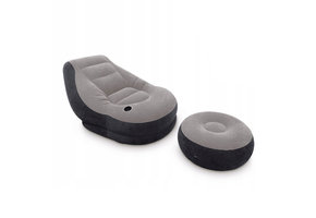 Intex opblaasbare bank - met voetsteun