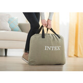 Intex luchtbed - met ingebouwde pomp - 203 x 152 x 46 cm